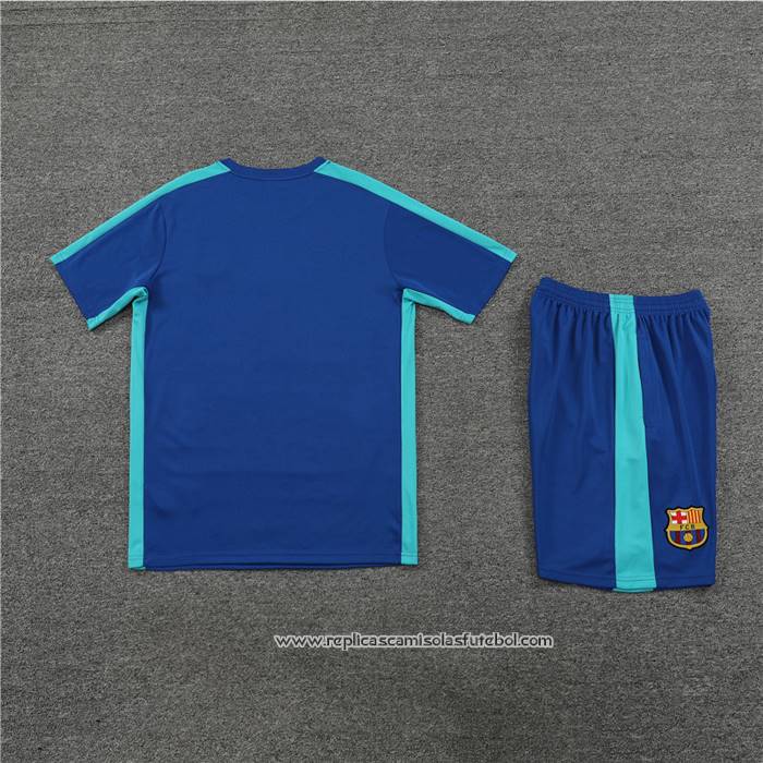Fato de Treino
 Barcelona 2023-2024 Manga Curta
 Azul
 - Calcas Curta
